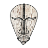 African mask