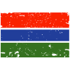 Gambia Flag