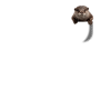 Cute Otter peeking pocket