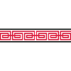Red ornament design