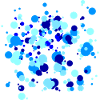 Blue dots
