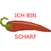 Scharfe Peperoni
