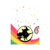 Halloween Gay Pride Witch