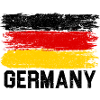 Éclaboussure rouge jaune vif