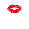 Beautiful red mouth lips