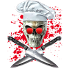 splatter skull cook