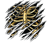 cool halloween skeleton