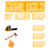 Senza legno tutto è doof doof foresta falegname