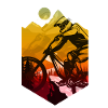 Mountain bike retro gift