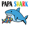 Papa Shark Autism