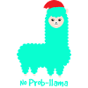 Christmas Llama Alpaca No Probllama