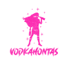 Vodkahontas Girl Shillouette Gift
