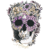 Crâne de fleur