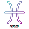 Pisces symbol Zodiac sign