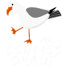 Möwe - lustiger Scheiss drauf Spruch