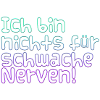 Schwache Nerven