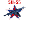 Russian fighter aircraft SU-35 Flanker
