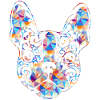 Chemise Géométrique Bouledogue Français