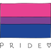 Bisexual flag of Pride