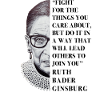 Notorious RBG Shirt Dissent Anti  Political F