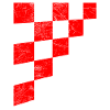 Croatia chessboard flag