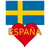 Flag Sweden Spain