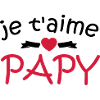 je t'aime papy
