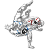 Jiu Jitsu Astronaut