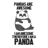 Je suis un panda