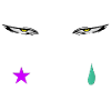 Hisoka's eyes