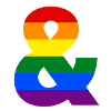 Pride Rainbow Ampersand