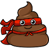 Superhero poop