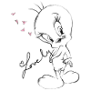 Looney Tunes Tweety Lovely