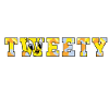 Looney Tunes Tweety Camouflage Typography