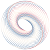 Sacred geometry spiral