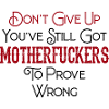 Motivation Fun Quote Graphic