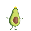 Prinzessin Avocado - Kinder Geschenk