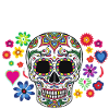 Halloween Dia de los Muertos meksikansk spansk coco