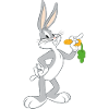 Looney Tunes Bugs Bunny Pose Carrot