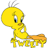 Looney Tunes Tweety Bird Pose