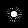 Minimalist Sonnenlogo Design