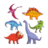 Stegosaurus dinosaures cadeau primitif