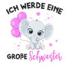 Große Schwester Elefant
