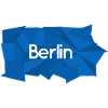 Berlin blue / white