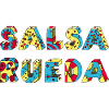 Rueda Salsa Tanz Musik positiver Schriftzug