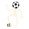 Skeleton soccer