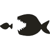 Fish eats other fish