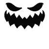 Pumpkin face Halloween