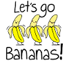 Fruit fun and funny bananas