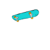 Skateboard skater